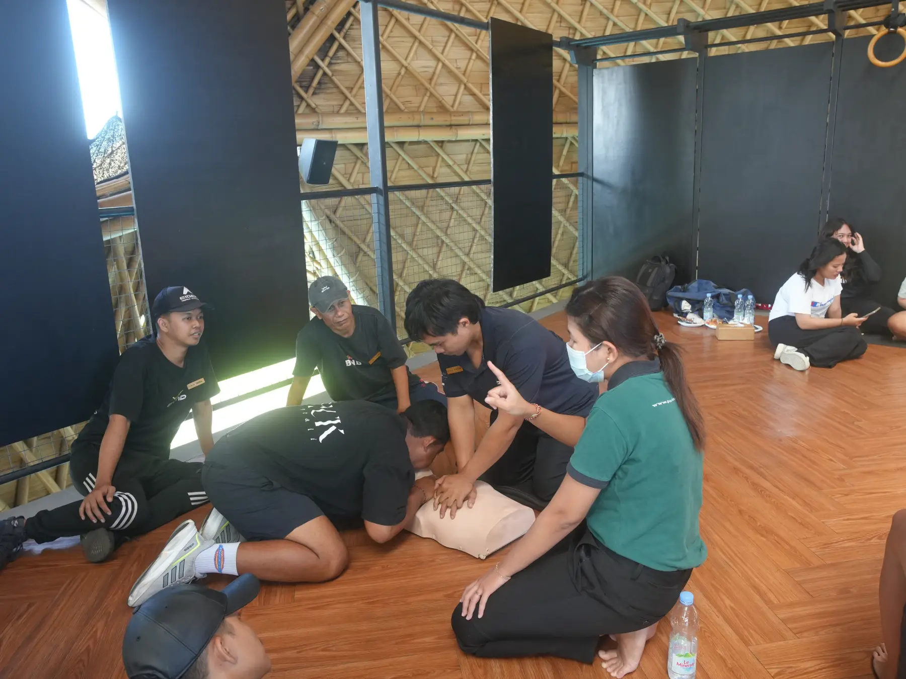 BLS training at BYND Fitness Club, session photo 3