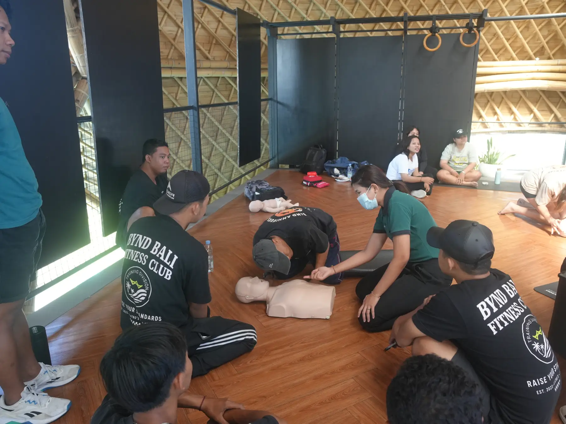 BLS training at BYND Fitness Club, session photo 4