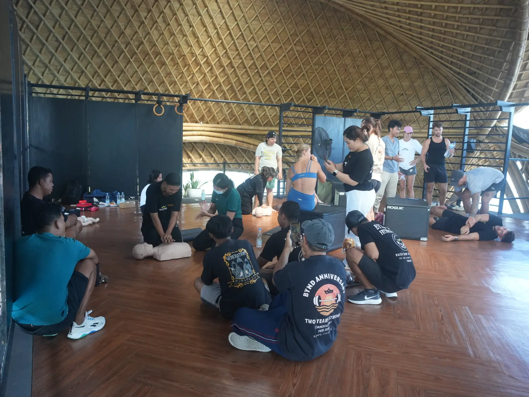 BLS training at BYND Fitness Club, session photo 5
